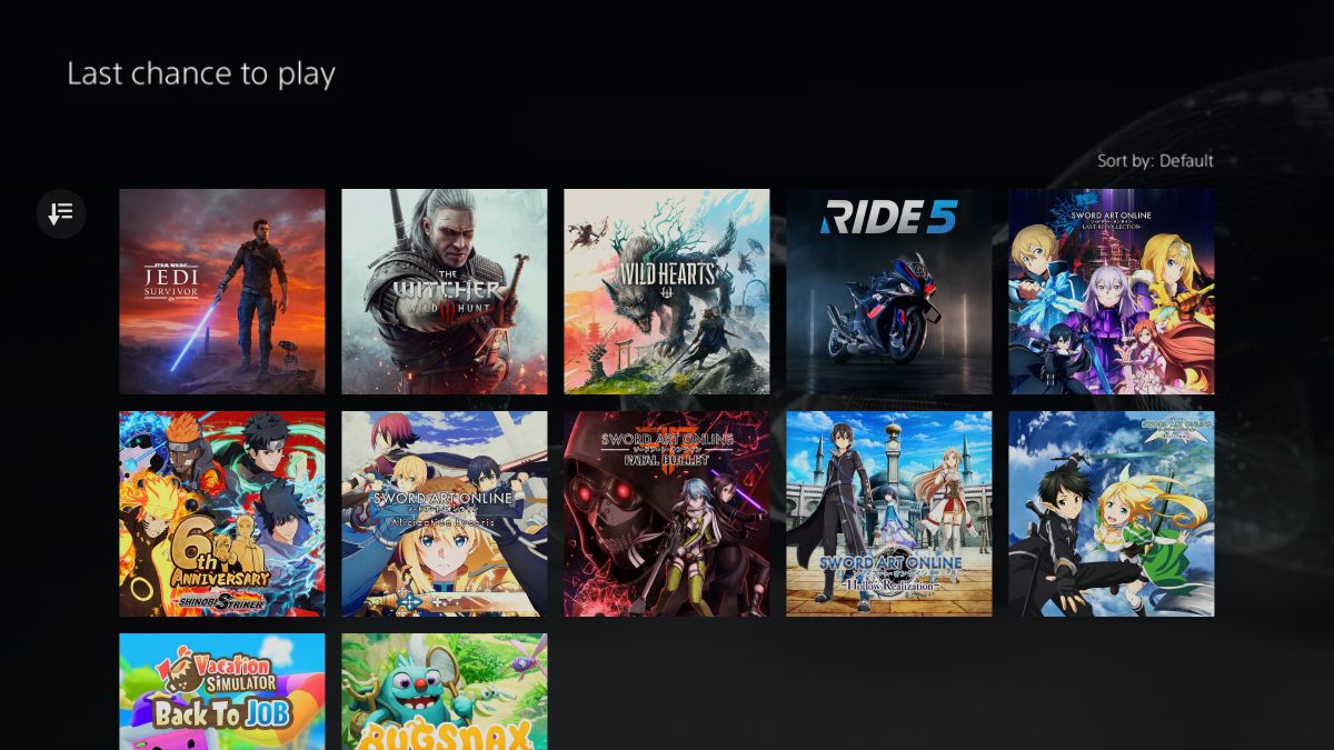 Spel som lämnar PS Plus i augusti 2025