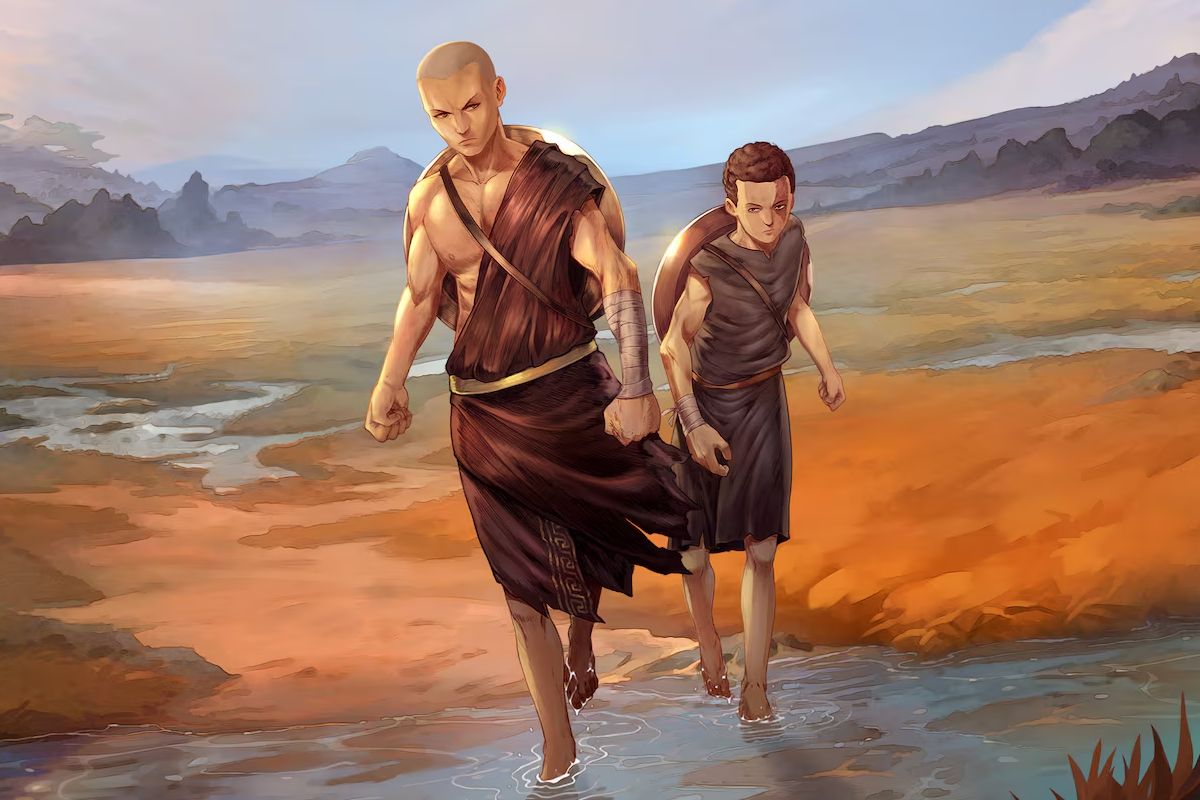 Shadowdrop God of War Sons of Sparta